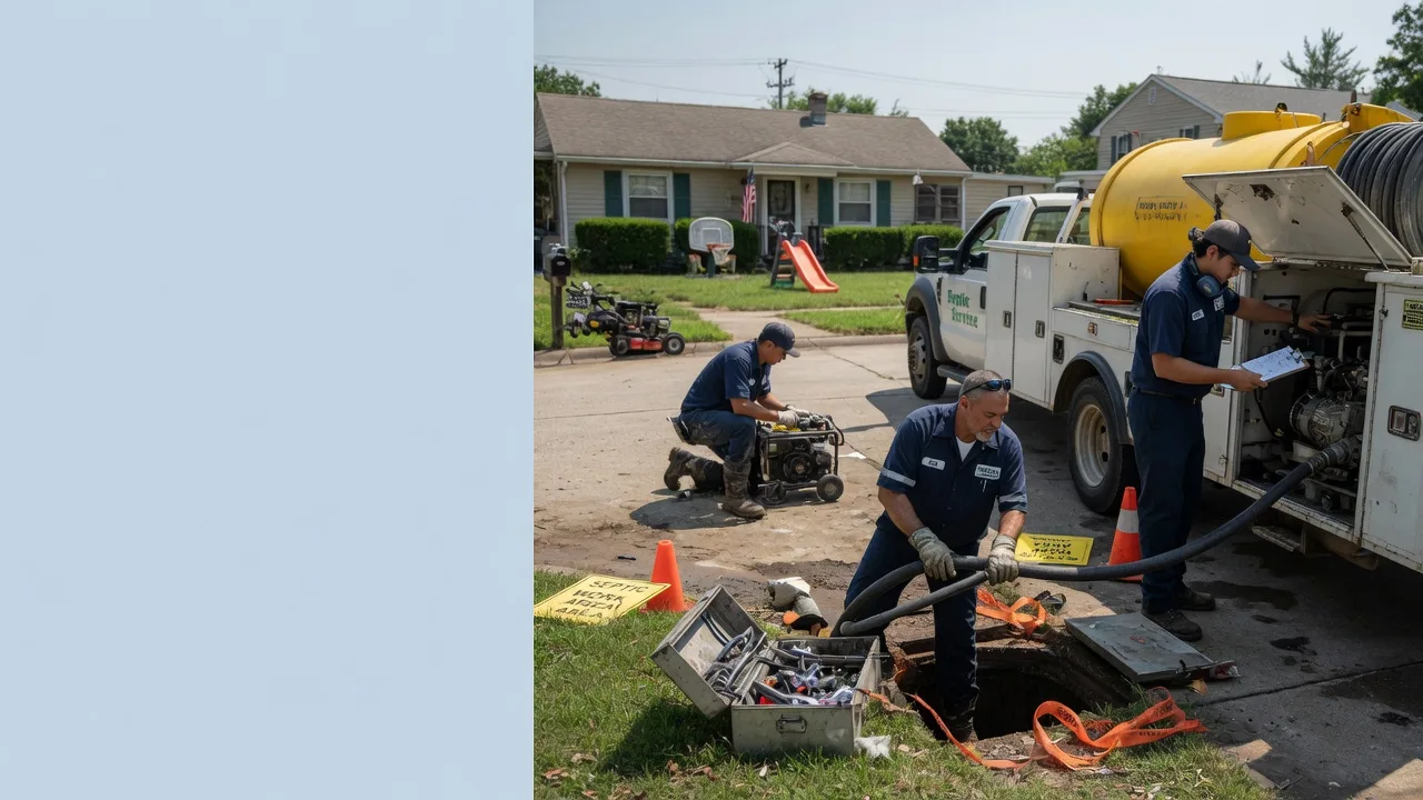 Septic Tank Pumping in Riverview, MI near me